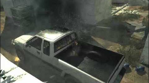 MW3- Exploding Cars