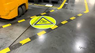 Led Floor Marking Solution For Mobis