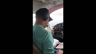 Seneca 1 Engine shutdown, feather and restart - Flying with one engine