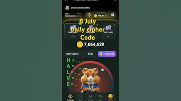 Hamster kombat daily cipher Morse code 1 million ton coin #phonk #short #viral #morsecode