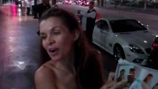 Alicia Arden thinks she is Audrina Patridge outside Lexington Social in Hollywood