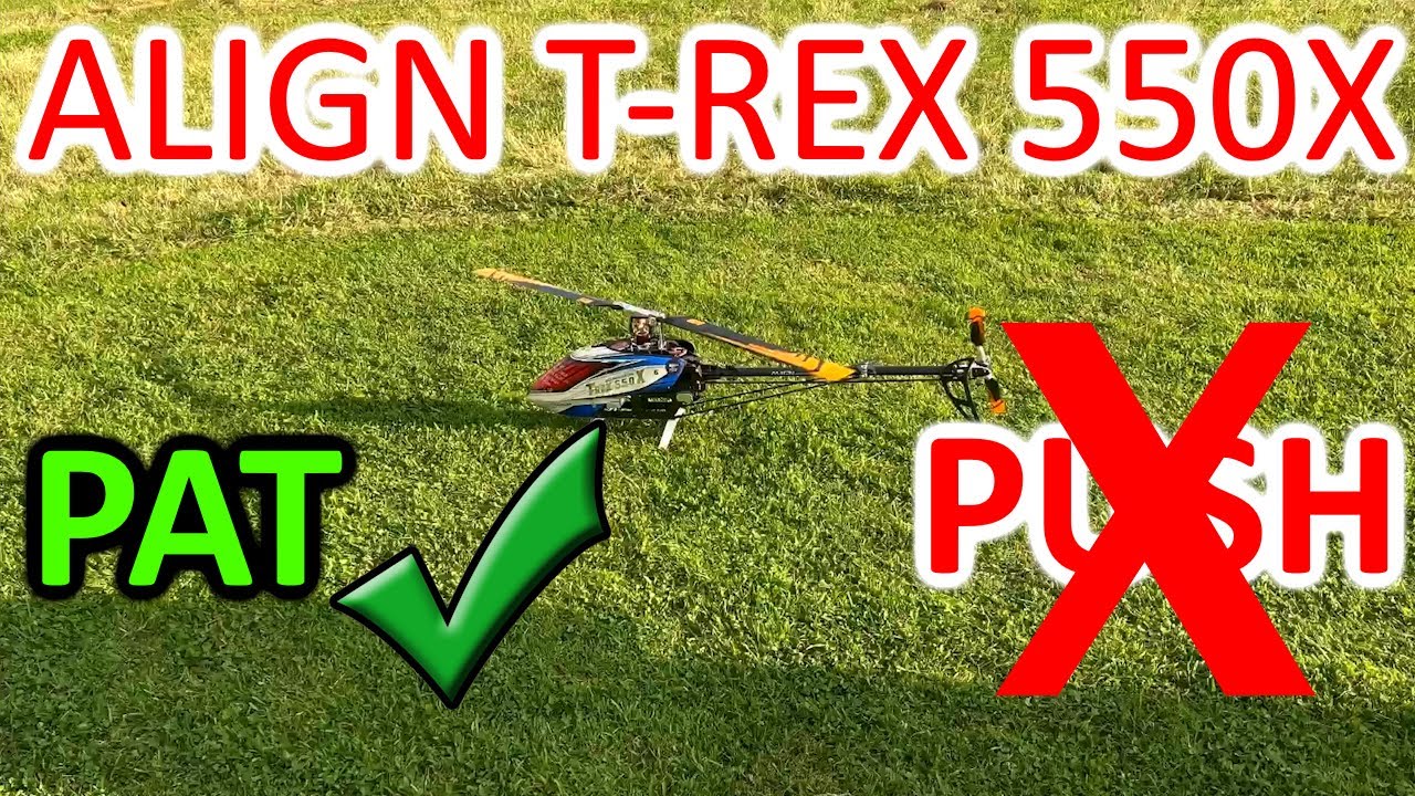 Align T-Rex 550X - In the beginning. - RC Pilot 'KESTREL