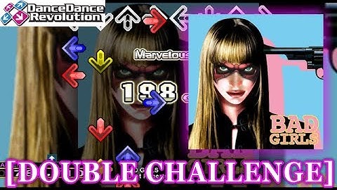 【DDR 2nd】 BAD GIRLS [DOUBLE CHALLENGE] 譜面確認＋クラップ