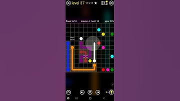 How To Solve Flow Free Bridges 11x11 Mania Pack Level 37 Board Walk Through Solution Walkthrough