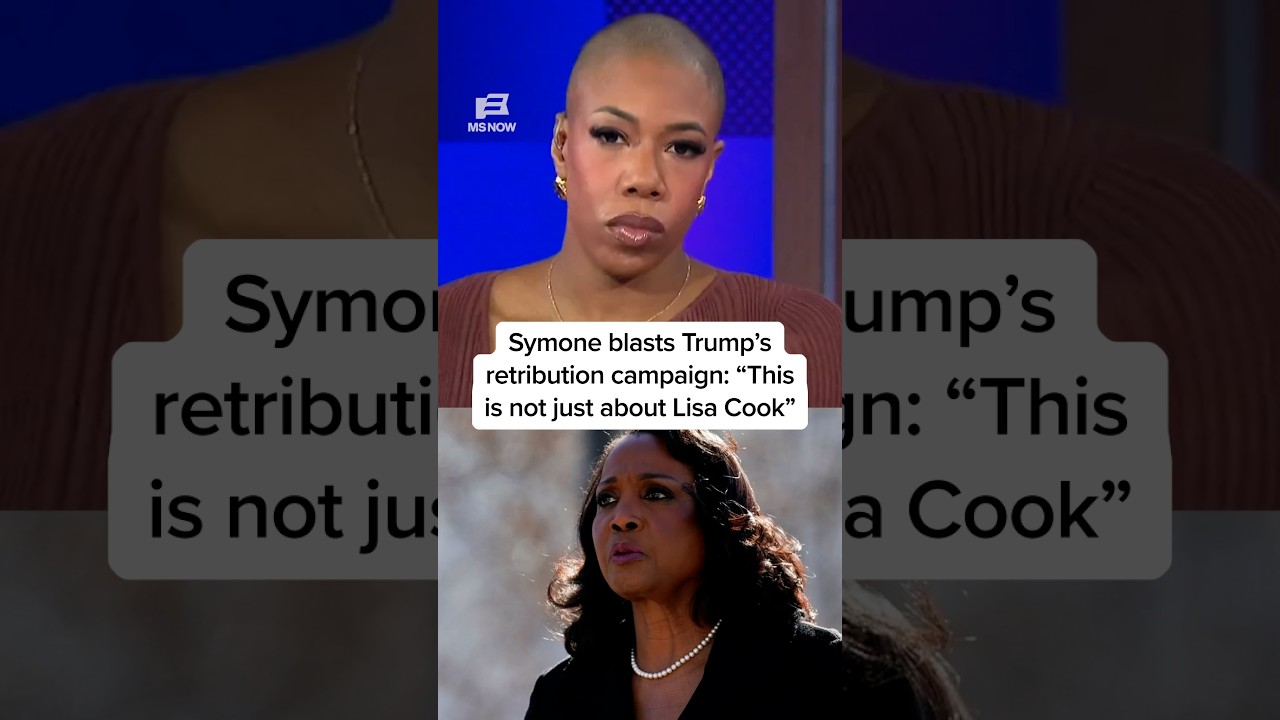 Symone blasts Trump’s retribution campaign: 'This is not just about Lisa Cook'