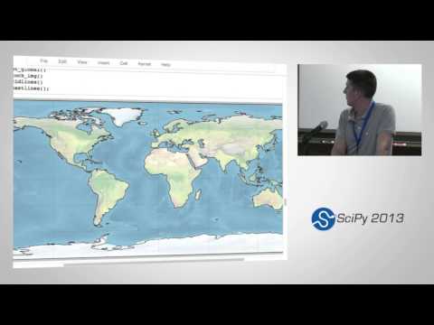 Iris & Cartopy : 대기 및 해양 과학을위한 Python 패키지; SciPy 2013 프레젠테이션