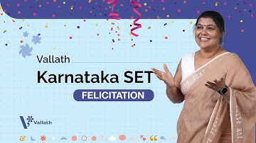 KSET Winning Strategies | Felicitation of Vallath Students