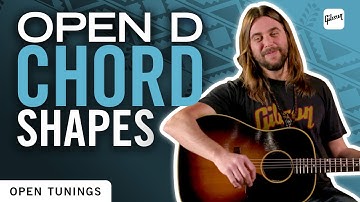 Easy Open D Tuning Chord Shapes - Start Jamming Instantly!