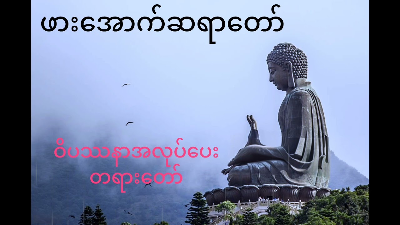 ဖားအောက်ဆရာတော် ဝိပဿနာ အလုပ်ပေးတရားတော်