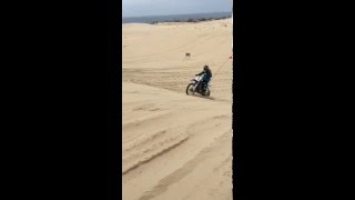 2002 yz125 up test hill silver lake sand dunes