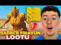 SADECE FİRAVUN BOSS'UN LOOTLARIYLA WİN ALMAK? 😱 (GİZLİ TAKTİK) | PUBG MOBİLE