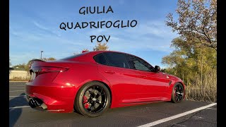 Alfa Romeo Giulia Quadrifoglio - POV - DNA Modes