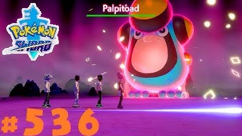 Pokemon Sword Shiny Dynamax Palpitoad Raid & Catch