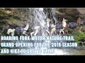 Roaring Fork Motor Nature Trail Opening Day 2019 Hike to Grotto Falls