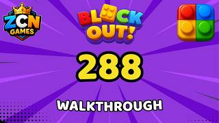 Block Out Level 288 Walkthrough | Full Solution