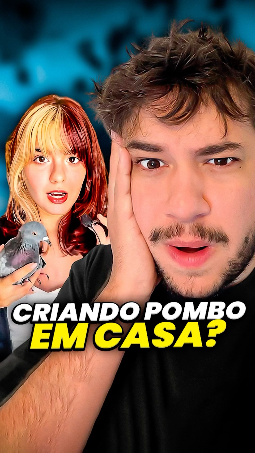 criando pombo #livedobrino #humor #MundinhoBrino