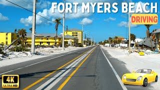 Fort Myers Beach Driving Throuhg
