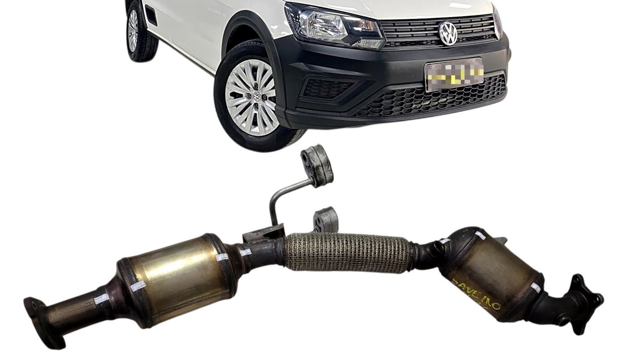 Catalisador duplo volkswagen saveiro robust 1.6 16v msi 2023 original