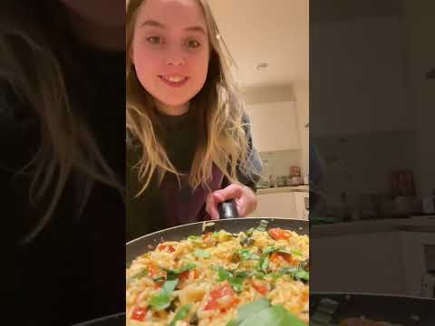 Tomato orzo! Lunch