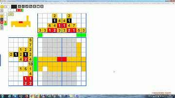 How to solve color griddlers 10X10