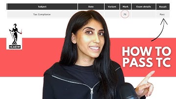 How To Pass ACA TC ICAEW Exam (I Got 70, FIRST-TIME!) | Tax Compliance