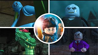 Lego Harry Potters Years 1-4 - All Bosses Ending Boss Fights 1080P 60 Fps