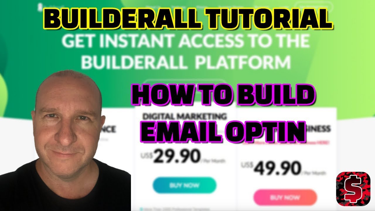 Builderall Tutorial - How To Build Email Optin - Ditch Clickfunnels and Getresponse!