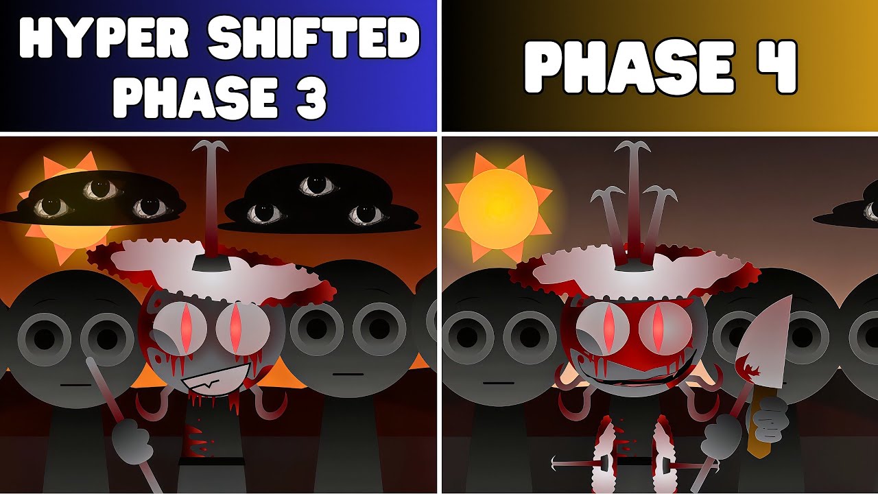 Incredibox Sprunki Hyper Shifted – Phase 3 VS Phase 4: Which One Wins?