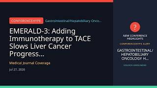 EMERALD-3: Adding Immunotherapy to TACE Slows Liver Cancer Progression — But At What Cost