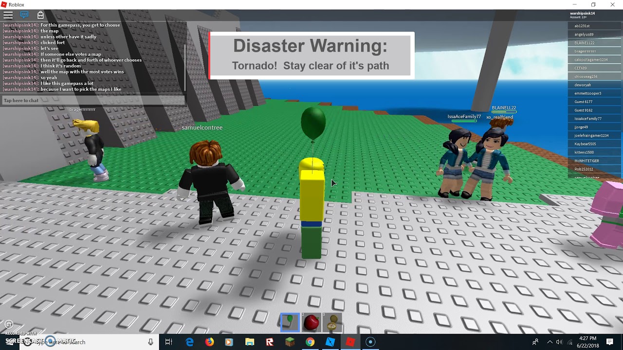 Yellow Compass Gamepass Review Natural Disaster Survival Updated Verison Youtube - natural disaster survival roblox go