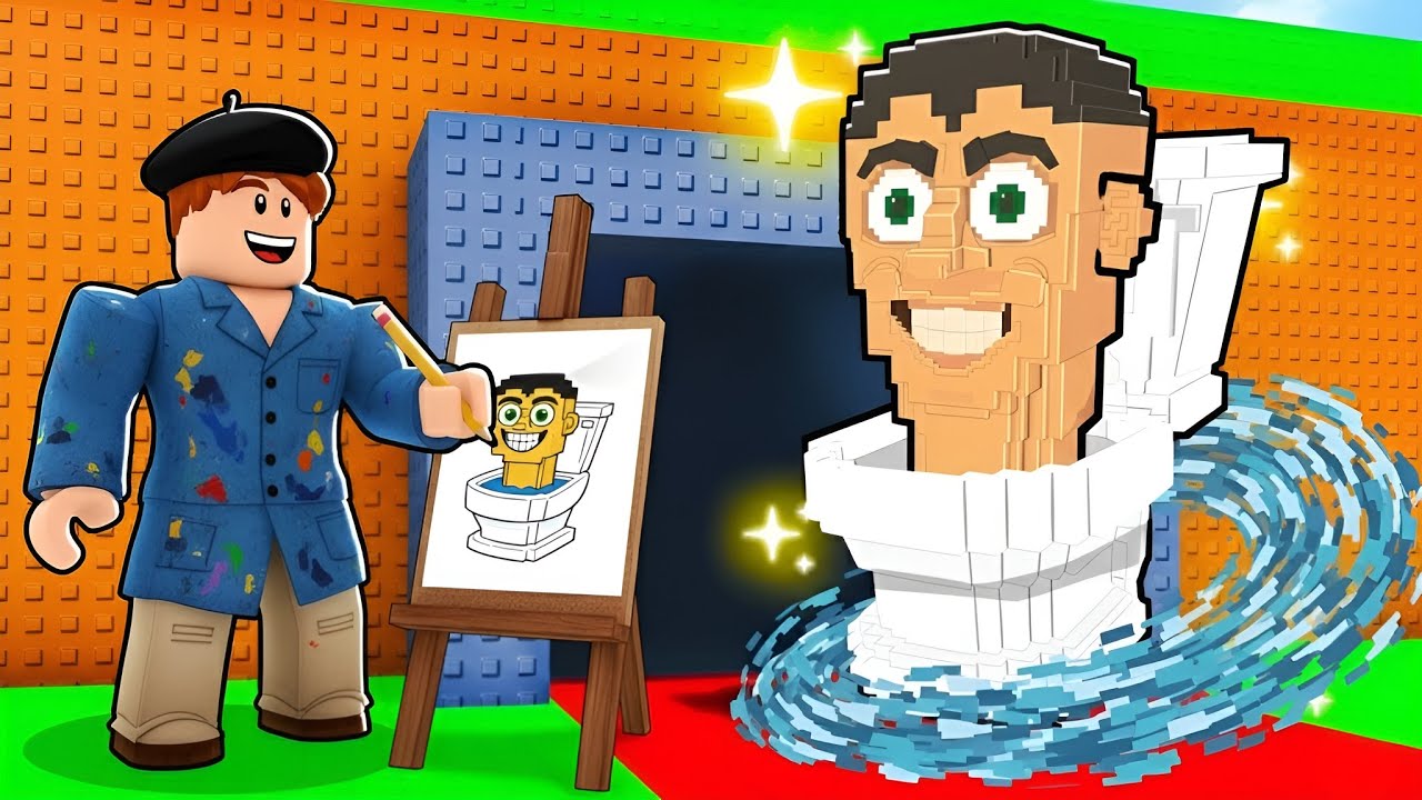 Ich werde TRILLIONÄR, indem ich Brainrot in Roblox zeichne!