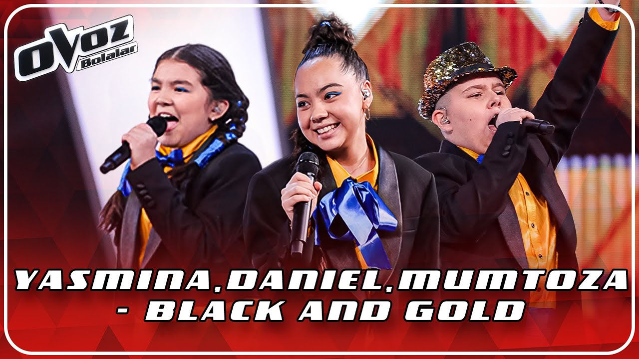 Ovoz Bolalar - YASMINA | DANIEL | MUMTOZA - BLACK AND GOLD (DJ PILIGRIM)