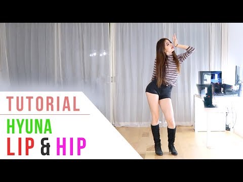 HYUNA (현아) - Lip & Hip (Chorus) Mirrored Dance Tutorial | Ellen and Brian