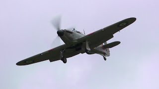 Battle of Britain Memorial Flight Hurricane - Friday 24th May 2024 - RAF Coningsby