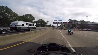 17 North through the Coleman Bridge