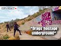 Gunman Vanishes Into Tunnel With Hostage