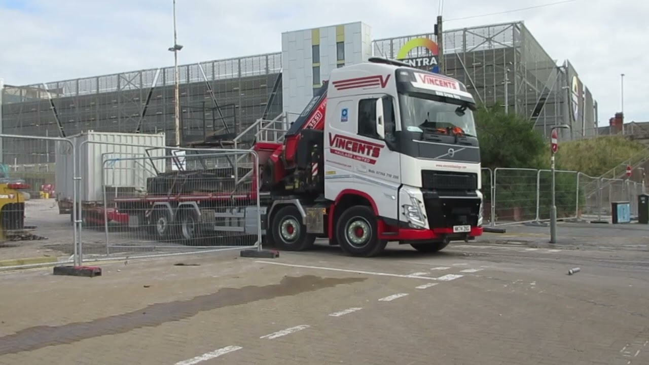 CHARLES STREET MULTIVERSITY DEMOLITION SITE COURTS POLICE STATION SITE BLACKPOOL UPDATE 24/09/2025