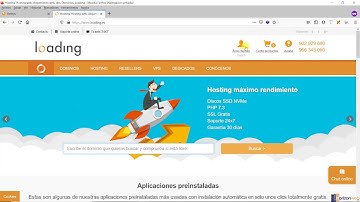 Cómo COMPRAR HOSTING para PRESTASHOP con LOADING - Clase 01 - Parte 1:  - CURSO PRESTASHOP 1.7
