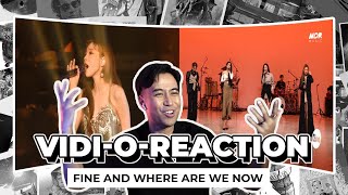 Vidi-O-Reaction : Taeyeon - Fine (Live) & Mamamoo - Where Are We Now (Live) (Vocal Edition)