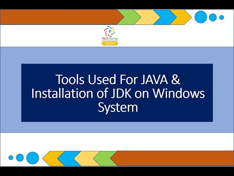 Lecture No 4: Software Installation & Setting Path to Run the Programs in JAVA| By  Prof. Pratap
