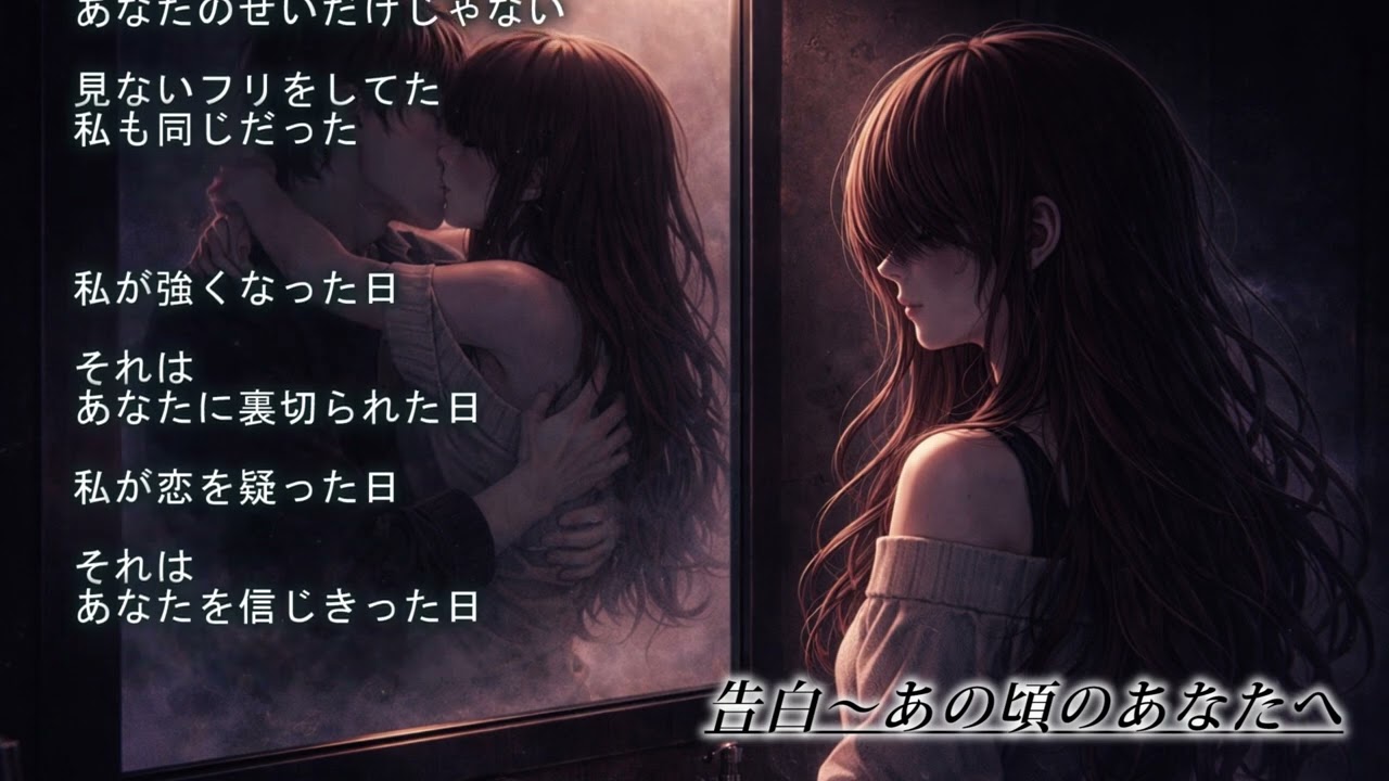 『告白～あの頃のあなたへ』Before You Did【歌詞付き】