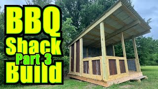 BBQ Shack Build Part 3: Roof Installation Step-by-Step Guide