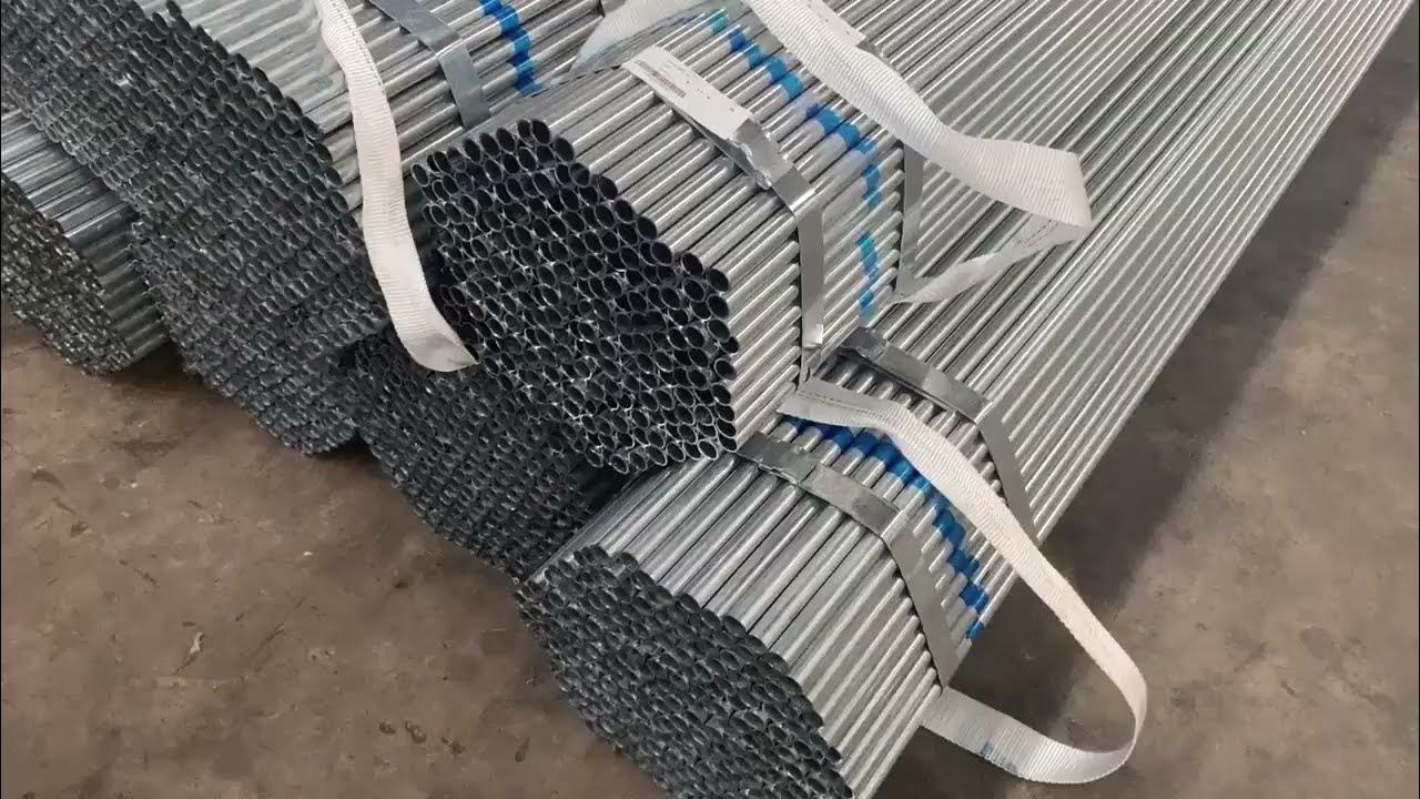 What is galvanized pipe？ YouTube