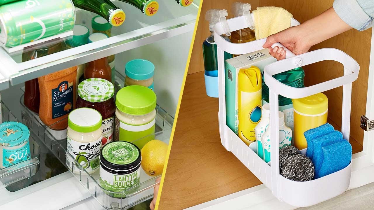 14 Kitchen Organizer Gadgets from YouCopia - YouTube