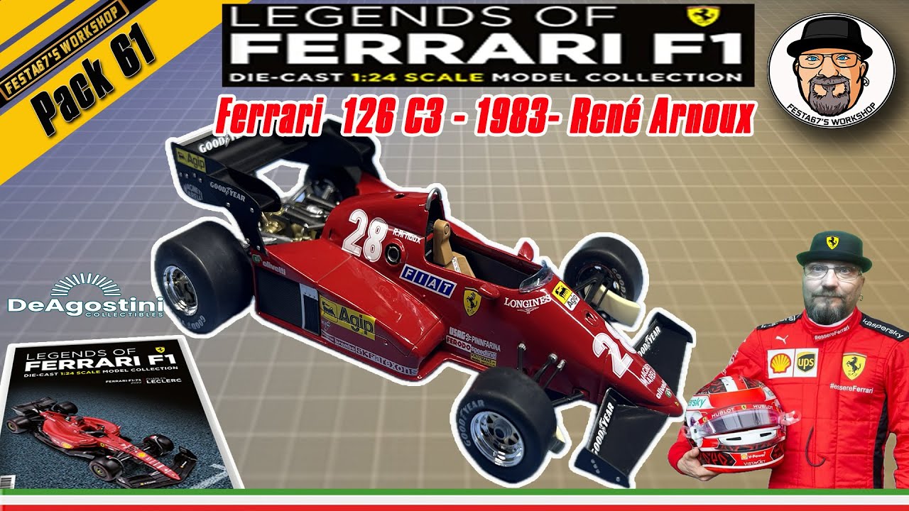 1/43 Ferrari 126C3 1983 ジャーマンGP 1/43 Ferrari 126C3 1983 ジャーマンGP Ferrari 126 C3 - GP Replicas