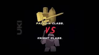 Paladin Class VS Knight Class (RANDOMLY GENERATED DROIDS VS EDIT) #rgd