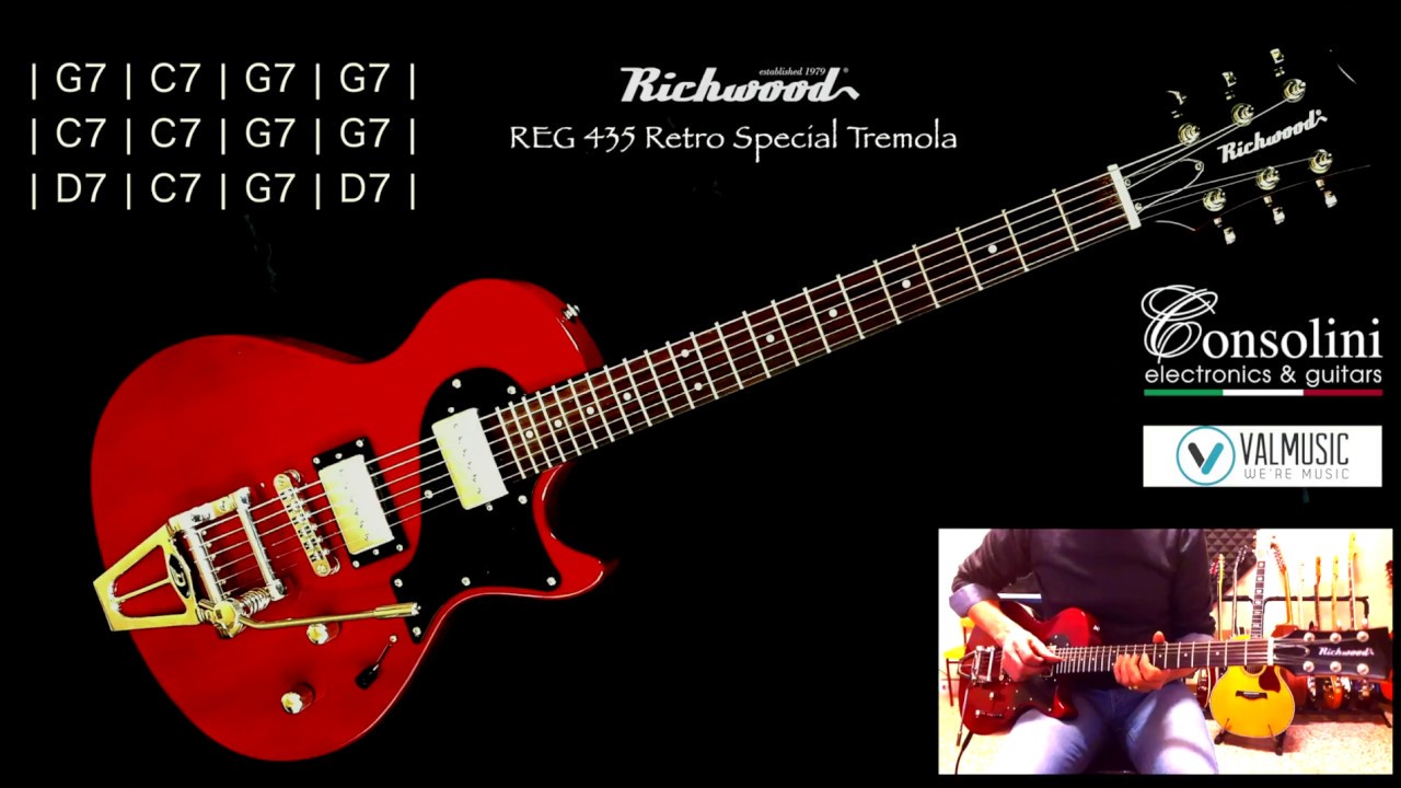 Blues Guitar - G backing Track