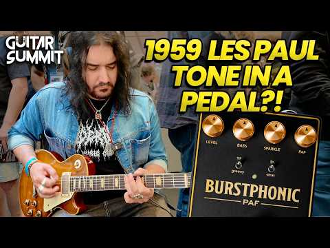 Gary Moore's 1959 Les Paul Tone In A Pedal?! - OctaKing BURSTPHONIC PAF Pedal - Guitar Summit 2026