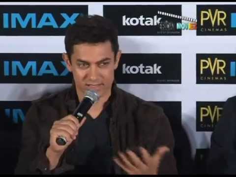 Aamir Launches New Kotak Imax Screen