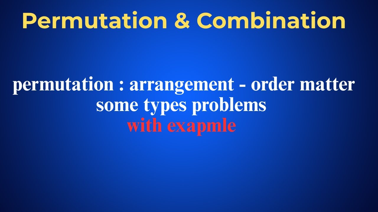 Permutation Explained with Example | Maths by G3 Sir | Gateway Mission Academy